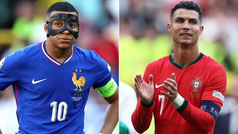 Portugalia v. Franța, duelul titanilor Ronaldo și Mbappe