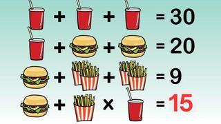 test iq, test inteligenta mancare, test matematica 