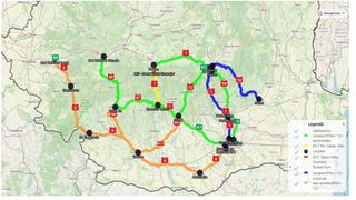 Valea Oltului se închide timp de o lună. Care sunt rutele ocolitoare?