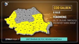 VIDEO Săptămână de foc: canicula revine cu forțe proaspete! Ce spun meteorologii?