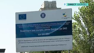 VIDEO &Icirc;ncep lucrările la podul Giurgiu-Ruse! Oamenii se pot aștepta la cozi infernale