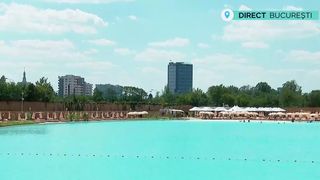VIDEO 10 Județe și Capitala, cod portocaliu de caniculă! Bucureștenii se pot refugia la piscină
