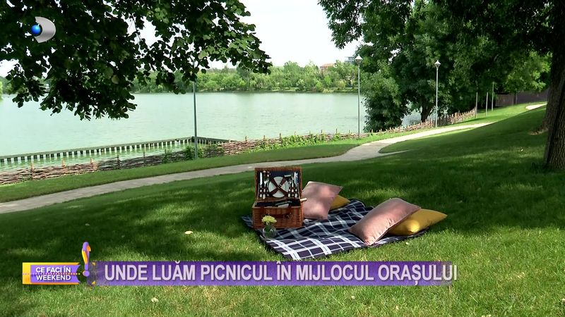 Picnic pe malul lacului... în mijlocul orașului