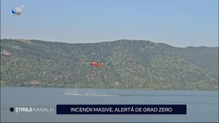 VIDEO Incendii masive, alertă de grad zero. Pădurea din Mehedinți arde de 8 zile