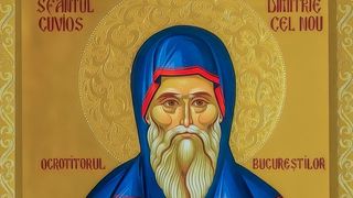 Procesiune cu moaştele Sf&acirc;ntului Cuvios Dimitrie cel Nou &icirc;n Capitală