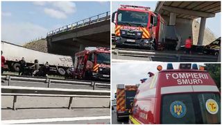 Accident pe A1 - Șapte victime &icirc;n urma impactului violent