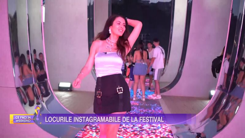 Locuri instagramabile la festival