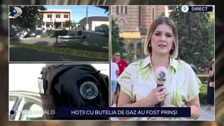 VIDEO Hoții care au aruncat un bancomat &icirc;n aer, la Arad, au fost capturați. Au folosit o butelie de gaz, ispirați din atacurile din Italia