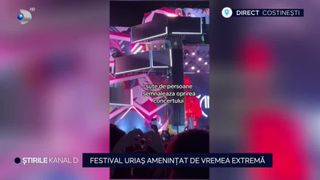 VIDEO Festivalul momentului, sub semnul fenomenelor extreme. Cum se anunță vremea la Costinești, unde se desfășoară Beach Please