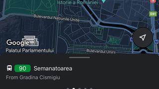 Google Maps conține informații despre mijloacele de transport din Capitală&nbsp;
