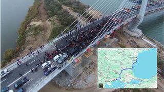 Ce rute alternative sunt pentru ocolirea Podului Giurgiu-Ruse.