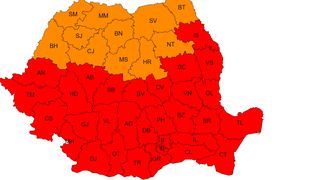 cod rosu canicula, anm, temperaturi ridicate 
