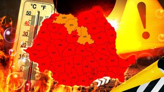 România se topește! Un nou cod roșu de caniculă în țara noastră. Harta zonelor afectate de temperaturile extreme