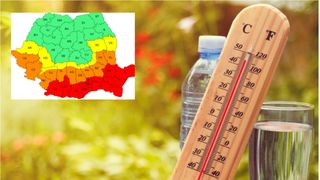 VIDEO Jumătate din țară scapă de caniculă. Avertizare ANM de vijelii - HARTA