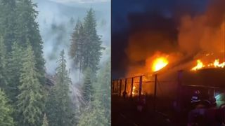 VIDEO Luptă dificilă cu incendiile devastatoare! Focul a făcut ravagii în mai multe locuri din România