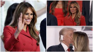 VIDEO Melania Trump, apariție rară &icirc;n public. Fosta Prima Doamnă a atras toate privirile la convenția republicană