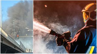 Incendiu devastator la un restaurant din Pipera, aflat în clădirea Academiei „Năstase & Marica Sports Club”