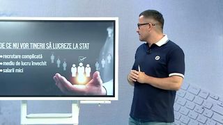 VIDEO Tinerii nu vor să muncească la stat! Ce mediu de lucru are mai multe avantaje?