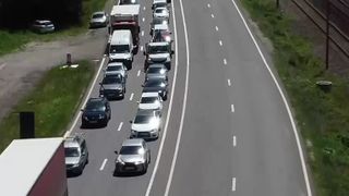trafic, autostrada A2, trafic restrictionat 
