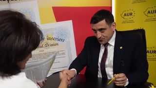 george simion, alegeri 2024, contract simion 