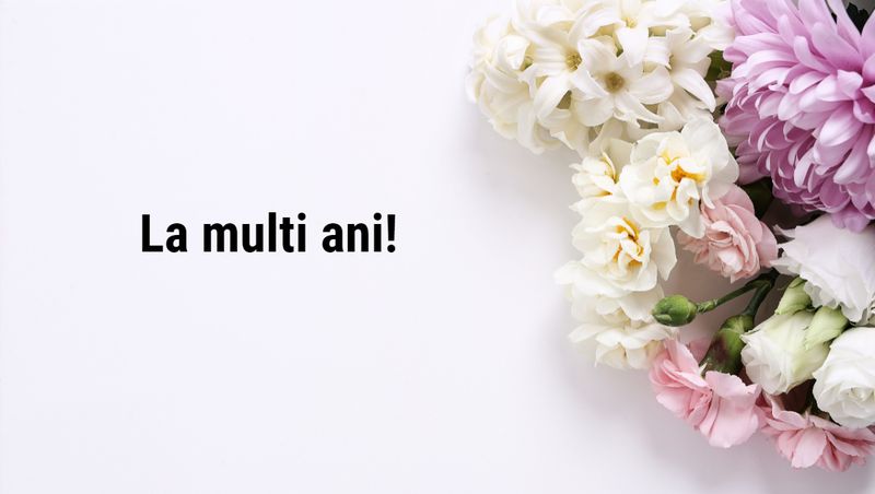 Mesaje de La mulți ani