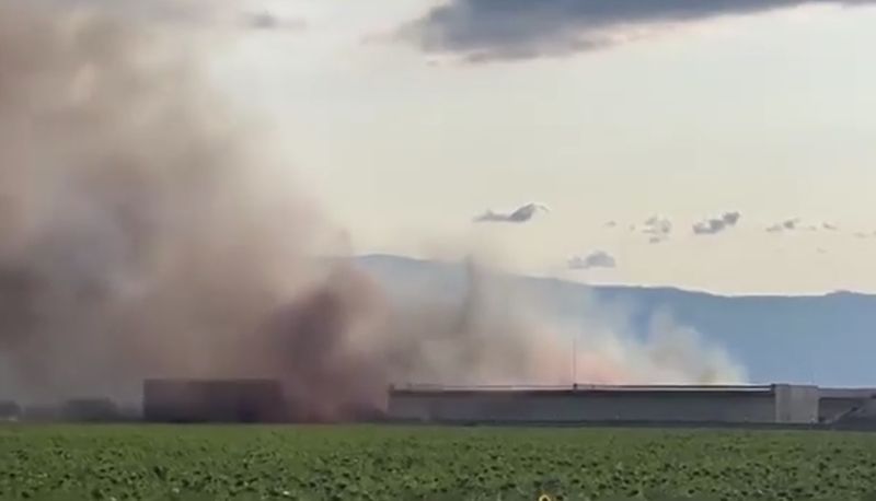 explozie, depozit, artificii 