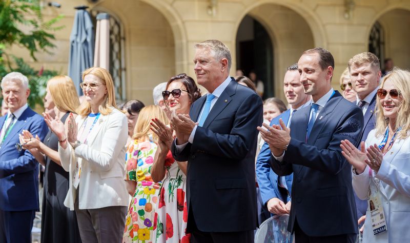 Carmen Iohannis Klaus Iohannis Paris 2024