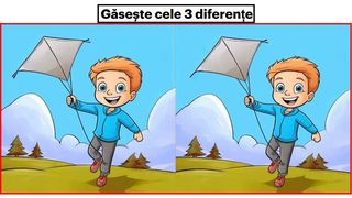 Test de perspicacitate și atenție la detalii. Ești un geniu dacă găsești cele trei diferențe dintre cele două imagini &icirc;n 13 secunde