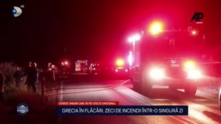 VIDEO Grecia arde. Zeci de incendii au izbucnit într-o singură zi în destinația preferată a românilor