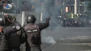 VIDEO Lupte de stradă după votul prezidențial! Venezuela arde