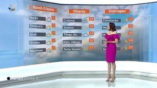 VIDEO Prognoza meteo cu Anca Ciota. Cum va fi vremea &icirc;n fiecare regiune a țării