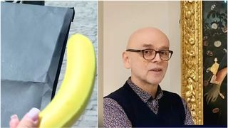 VIDEO Directorul Muzeului Național de Artă, acuzat de agresiune după ce a făcut  cadou o banană  unei colege. Ce semnifică, de fapt, darul oferit