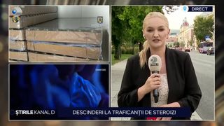 VIDEO Descinderi la traficanții de steroizi. Un fost campion la culturism a ajuns în spatele gratiilor