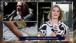 VIDEO Nicu Covaci, &icirc;n stare gravă la ATI. A suferit o operație pe creier &icirc;n urmă cu c&acirc;teva luni