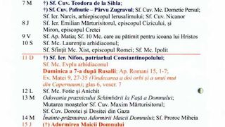 Calendar ortodox august 2024