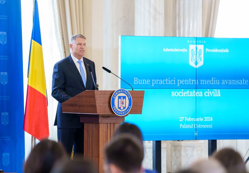 klaus iohannis, holocaus romi, klaus iohannis mesaj 