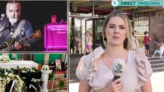 VIDEO Flori și rugăciuni pentru Nicu Covaci! Fanii i-au adus un ultim omagiu regretatului artist