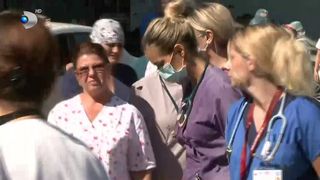 VIDEO Grevă spontană la Spitalul „Sfântul Pantelimon”! Șefa secției ATI: „Este inacceptabil să lucrăm în astfel de condiții!”