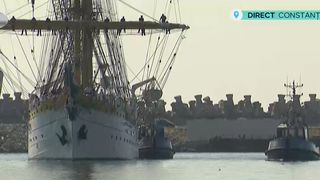 VIDEO Bricul Mircea, din nou acasă! S-a terminat prima instruire pe mare pentru viitorii marinari