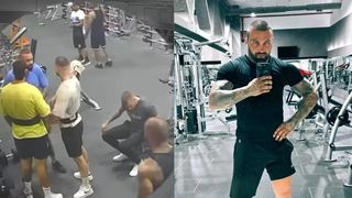 VIDEO Bătaie &icirc;n sala de fitness! Printre cei implicați &icirc;n scandal se află și un fost luptător de K1 din Timișoara