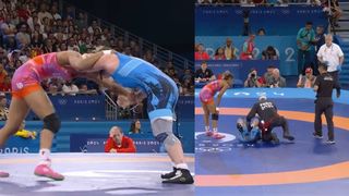 Luptătoarea Cătălina Axente, accidentare groaznică la Jocurile Olimpice! A rămas la păm&acirc;nt după primul tur la categoria 76 kilograme