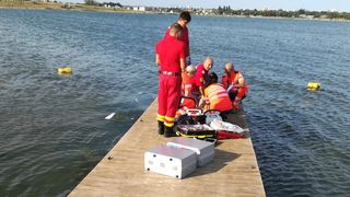 Un bătrân de 71 de ani a pierit în lacul Techirghiol. Bărbatul venise de la București să se relaxeze