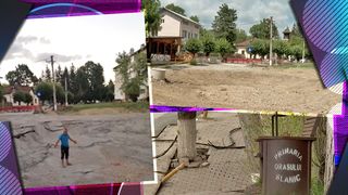 VIDEO „Stăm cu frică, suntem mințiți” Slănic, orașul care a început să se scufunde, cu tot cu blocuri! Localnicii sunt disperați