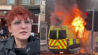 VIDEO Românii din Anglia, terorizați de protestele extrem de violente, vor să se întoarcă acasă: „Era deja haos, era nebunie, toată lumea disperată!”