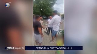 VIDEO Scandal &icirc;n curtea spitalului &bdquo;Marie Curie&rdquo;! Părinții au fost scoși cu forța de agenții de pază