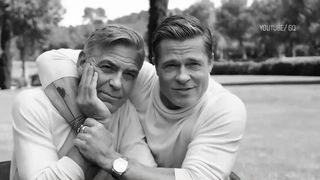 VIDEO Brad Pitt și George Clooney, pictorial de senzație! Imaginile cu cei doi au devenit virale &icirc;n c&acirc;teva ore