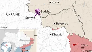 Cum arată harta invaziei Ucrainei &icirc;n Rusia