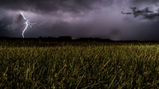 fulger, barbat lovit, salvamontisti 