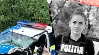 VIDEO Roberta, polițista care a pierit la doar 21 de ani, &icirc;nmorm&acirc;ntată cu onoruri militare. Urlete de  durere &icirc;n cea mai neagră zi pentru familia ei!