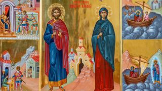 Sfinții Adrian și Natalia